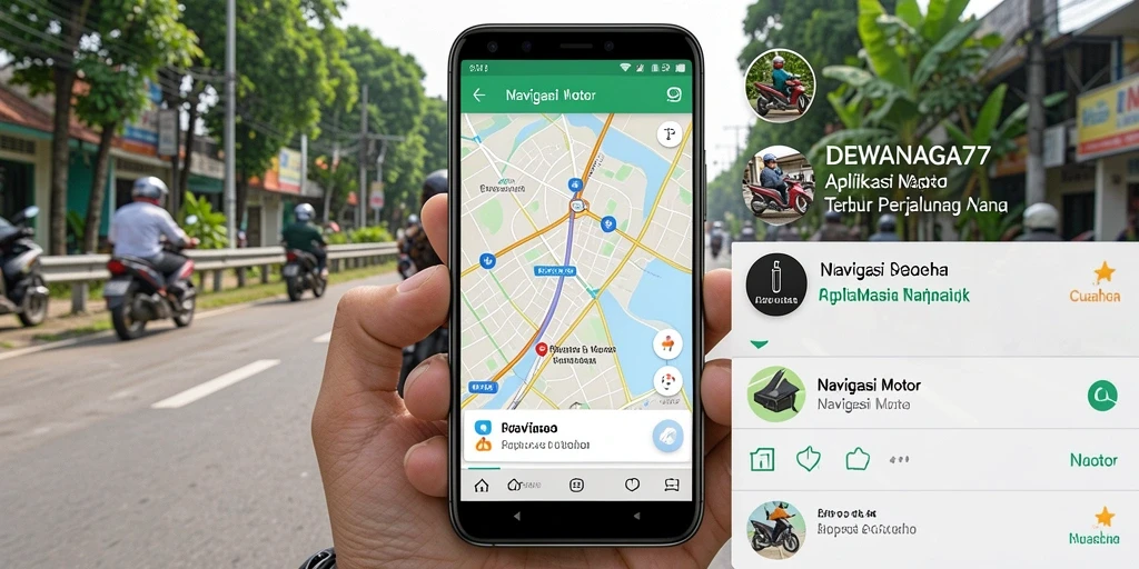 Tampilan antarmuka DEWANAGA77 yang informatif dan mudah digunakan.